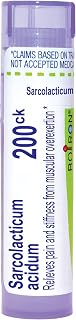Boiron Sarcolacticum Acidum 200CK Homeopathic Medicine for Relief of Pain and Stiffness from Muscular Overexertion - 80 Pellets