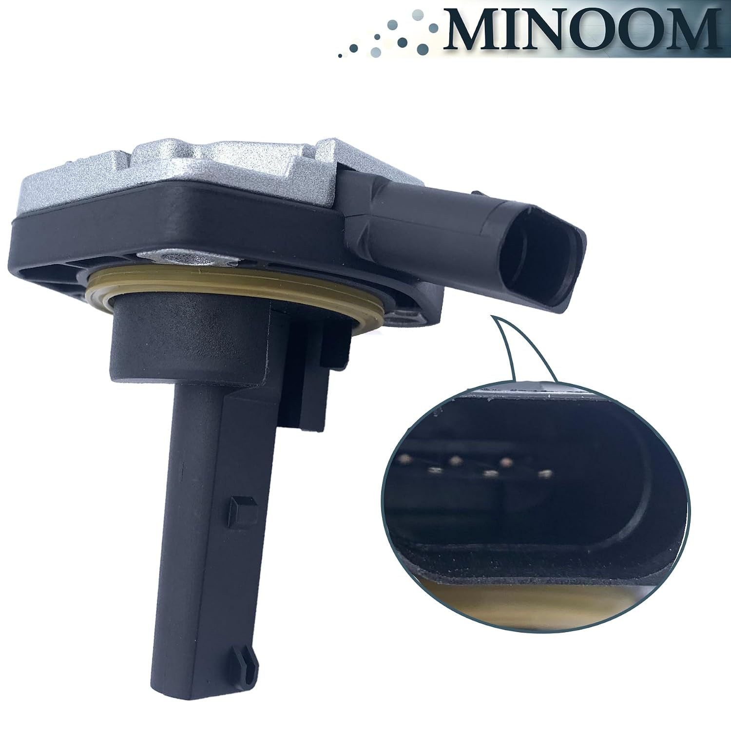1J0907660F Engine Oil Level Sender Sensor Replacement for Audi A3 A4 A6 A8 Q7 RS6 S6 TT,for Porsche Cayenne,for Volkswagen Beetle CC Golf Jetta Passat R32 Part No.#1J0907660C
