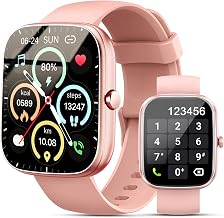 2026 Reloj Inteligente Hombre Mujer, 1.91" Smartwatch con Llamadas Bluetooth y Whatsapp Notificación, Pulsómetro, IP68 Pulsera Actividad con 100+ Modos Deportivos, Monitor de Sueño para Android iOS