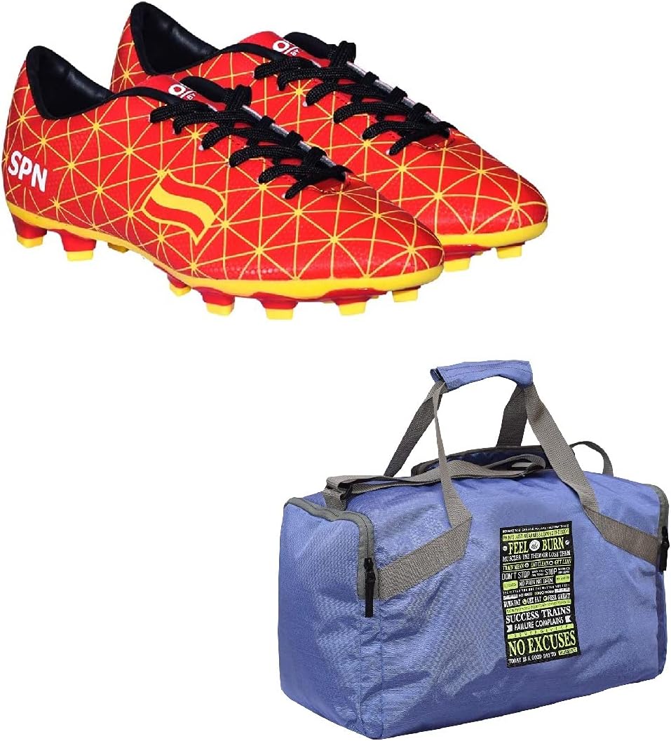 Sports Bag Bouclier Feel Burn Junior Purple With Gowin Football Shoe Country Color Spain Size-2