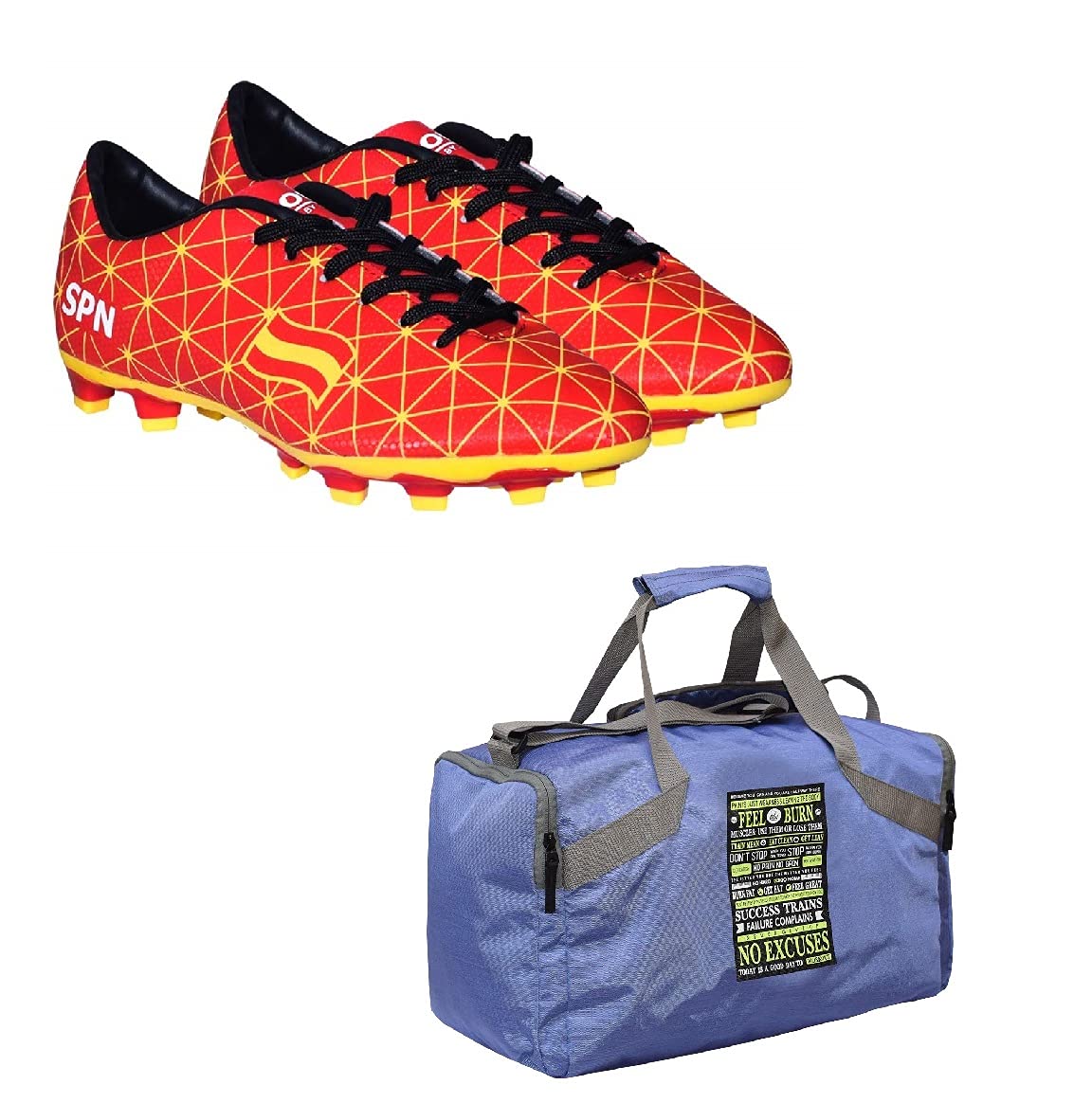 Sports Bag Bouclier Feel Burn Junior Purple With Gowin Football Shoe Country Color Spain Size-2