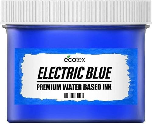 Miniatura 7 de Ecotex Tinta de serigrafía a base de agua verde nuclear (pinta, 16 onzas), tinta de tela, tinta de pantalla de seda, tinta de tela suave o tinta de