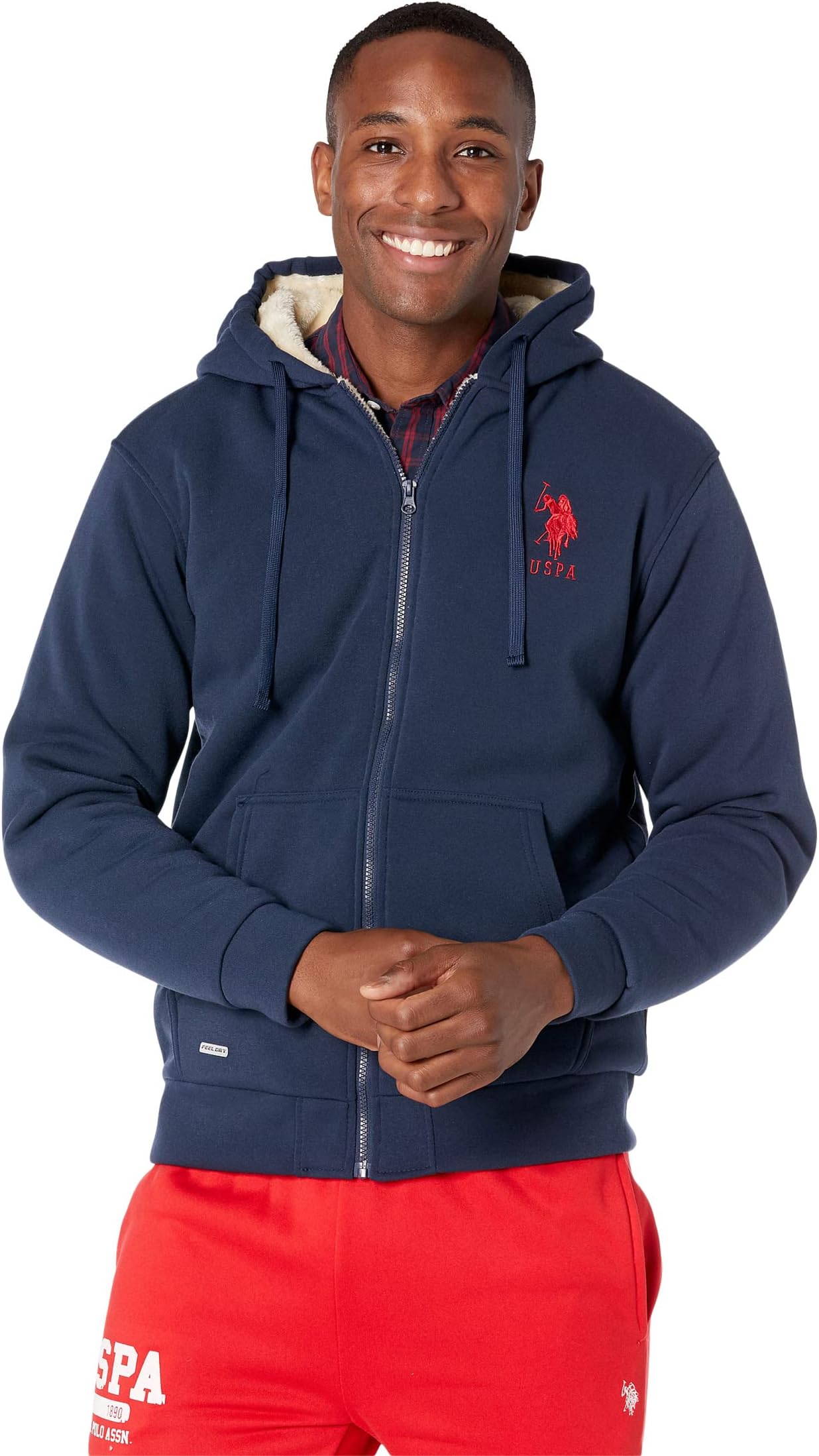 us polo fleece jacket