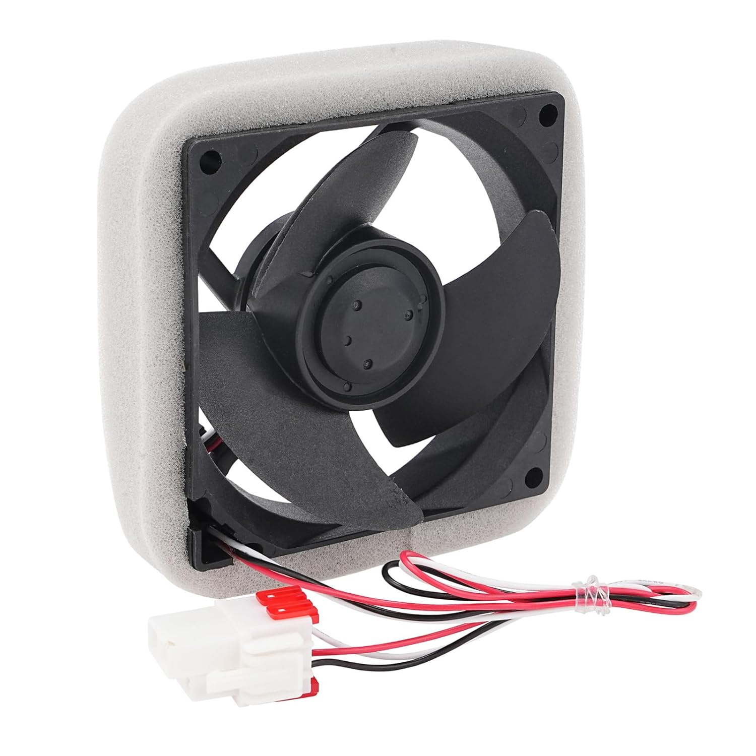 RF18HFENBSR, RF28HMEDBSR, RF263BEAESR, RF28HFEDBSR Refrigerator Evaporator Fan Replacement for Samsung RF260BEAESR, RF263BEAESG, RF26HFENDSR, RF263TEAESG, RF25HMEDBSR, RF28HFEDTSR (/AA) Included.