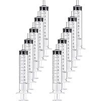 Vista 13 de 2 jeringas de plástico reutilizables de 1.0 fl oz con medición hidropónica de plástico de medición de nutrientes jeringa de herramientas de muestras