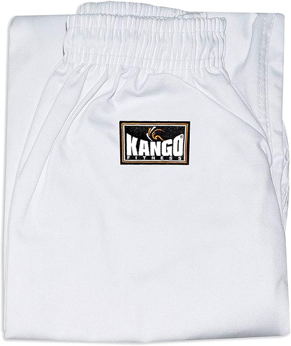 Karate Uniform 8oz for Kids & Adults Midweight Student Karate Gi Martial Arts Uniform Free Belt (White, Size 0000/100CM (3'-3' 5))