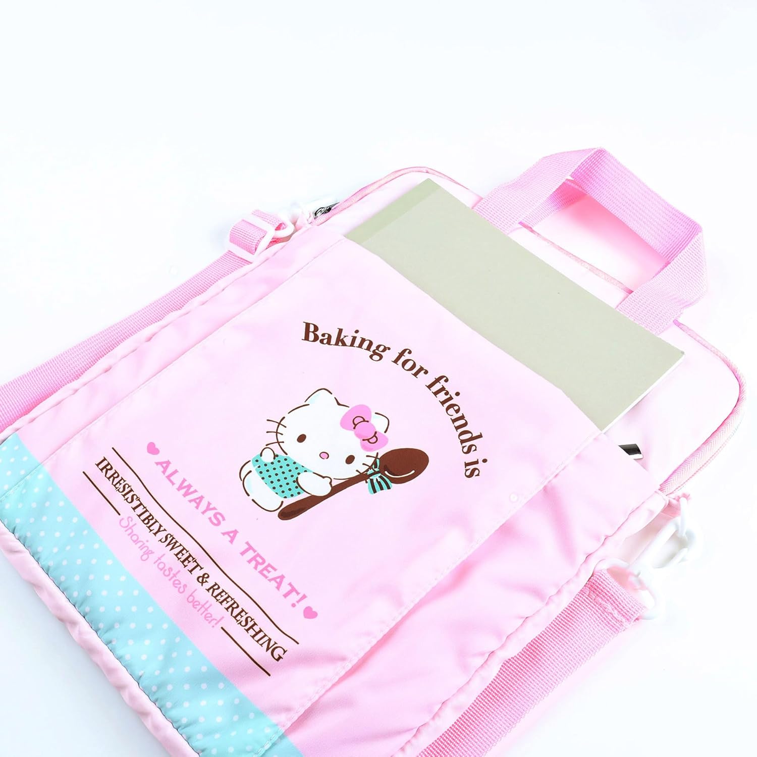 丸眞 Marushin Hello Kitty Tablet Case, Chocolate Mint 08