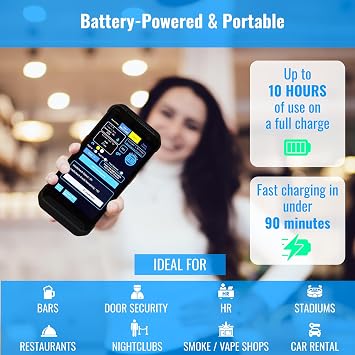Portable ID Scanner for Bars and Clubs for Age Verification