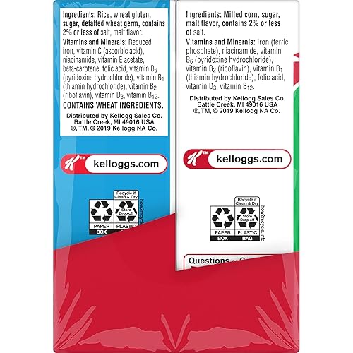 Miniatura 3 de Kelloggs Cereal para desayuno frío porción única paquete variado bandeja de 1094 onzas 10 cajas
