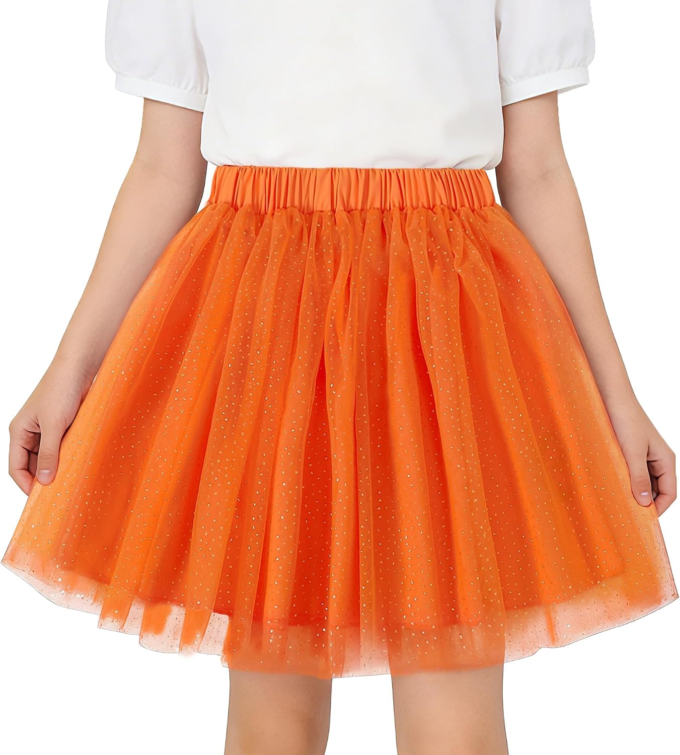Magic Park 1-14Y Toddler Tutu Skirt Kid Tulle Skirts Little Girl Solid Color Short Skirt Girls Holiday Birthday Clothes