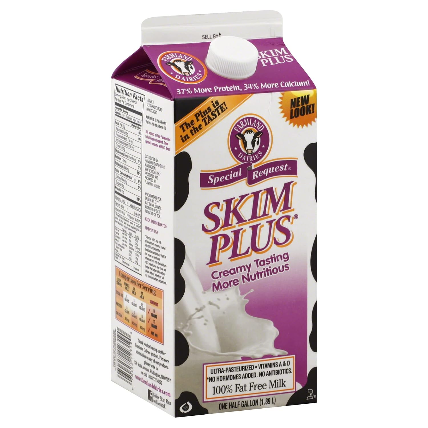 FARMlAND Skim Milk, 64 Fl Oz