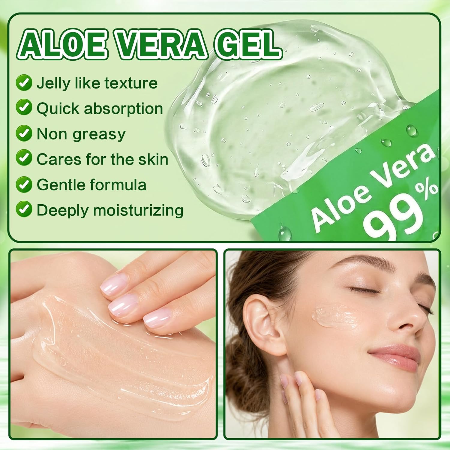 30 Pack Aloe Vera Gel Travel Size