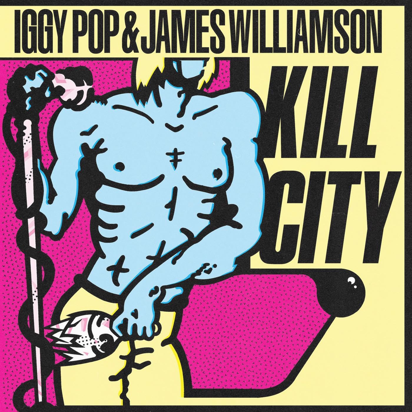 IGGY POP/JAMES WILLIAMSON - Kill City (reissue) - Vinyl (LP)