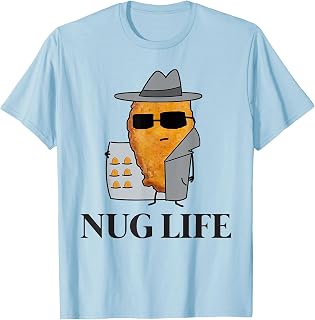 Nug Life Tee Shirt Chicken Nugget Tshirt for Men Women Kid's T-Shirt