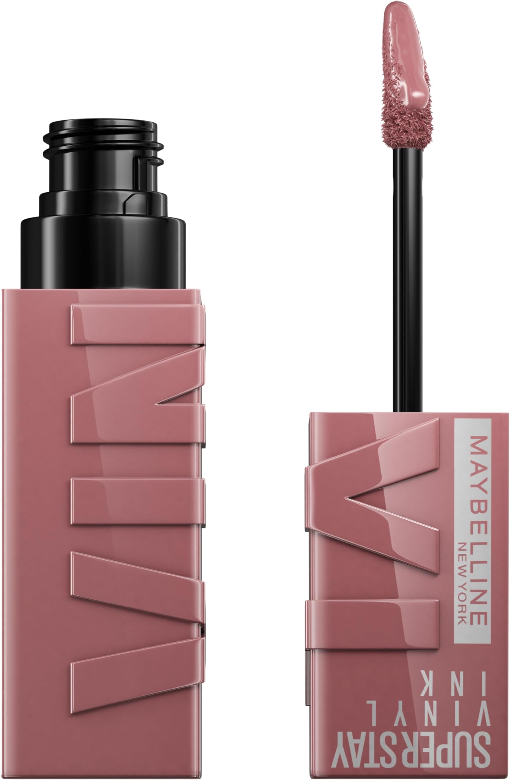 New York Super Stay Vinyl Ink Nudes Longwear Transfer Proof Gloss Lipstick, Awestruck