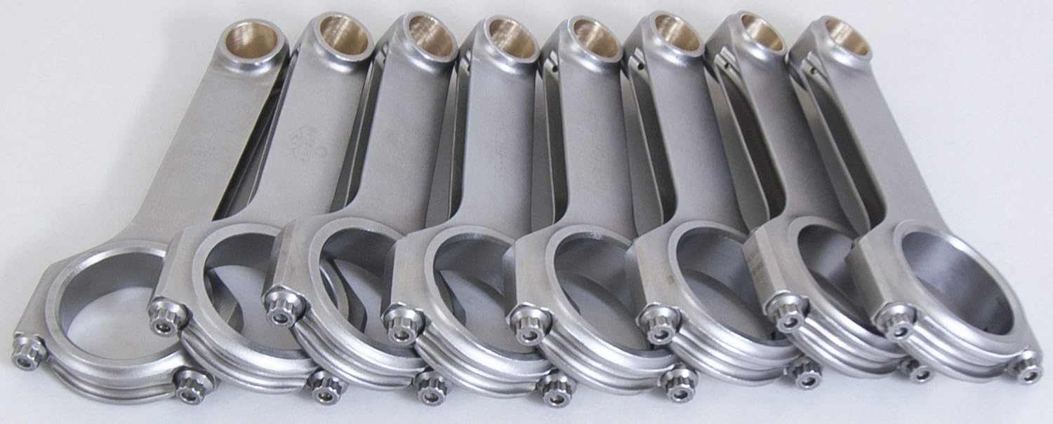 EAGLE SPCLTY Eagle Specialty Products CRS6625P3D 6.625" 4340 Forged H-Beam Connecting Rod Set for Pontiac