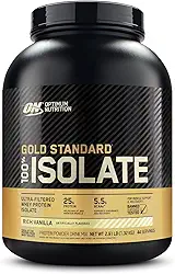 Gold Standard 100% Isolate - 720g Rich Vanilla - Optimum Nutrition, Optimum Nutrition