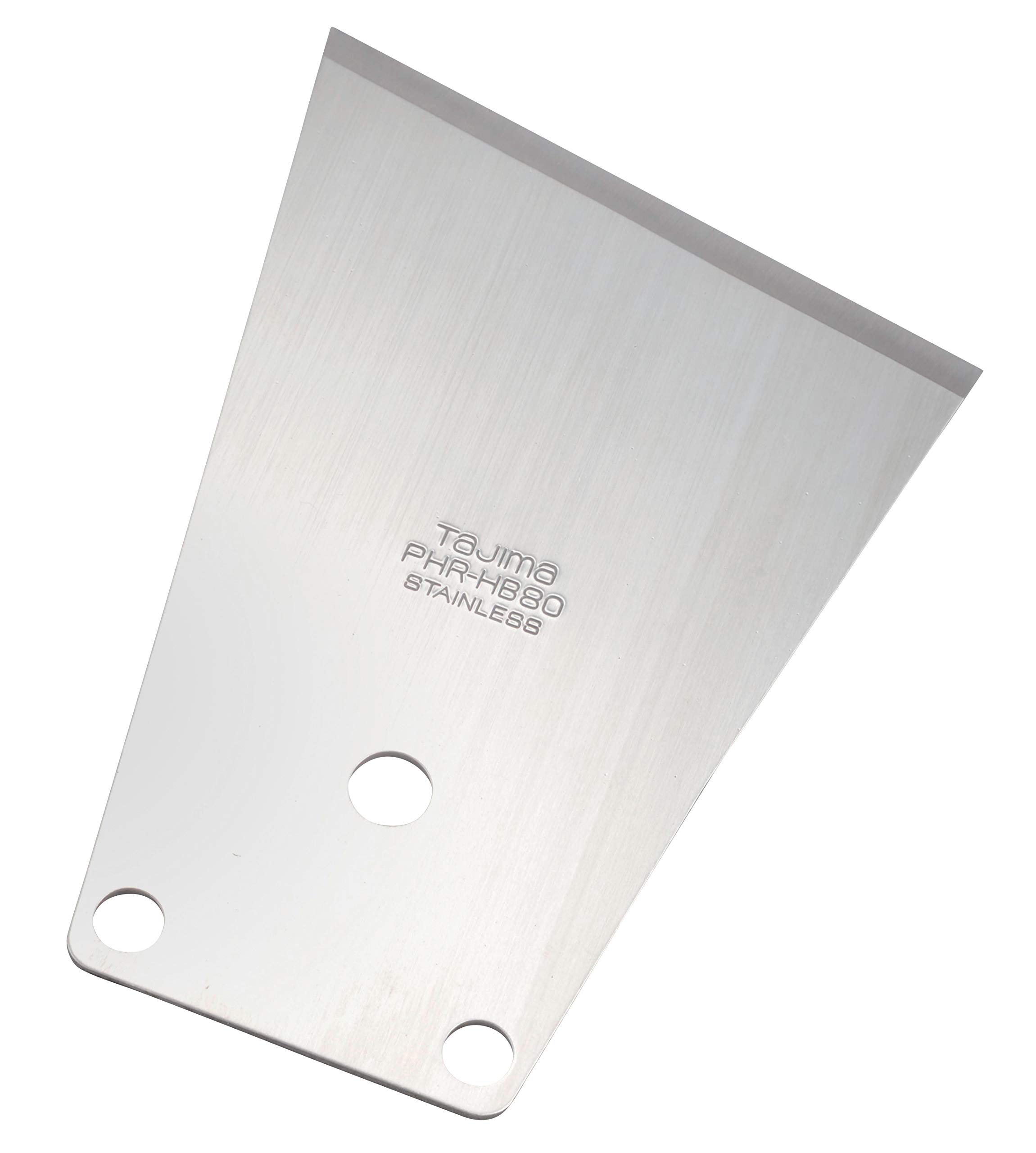 Tajima96854 PHR-HB80 Scrape-Rite Solid-Core Sc Replacement Blade Hard Rigid with an Angled Edge 80MM