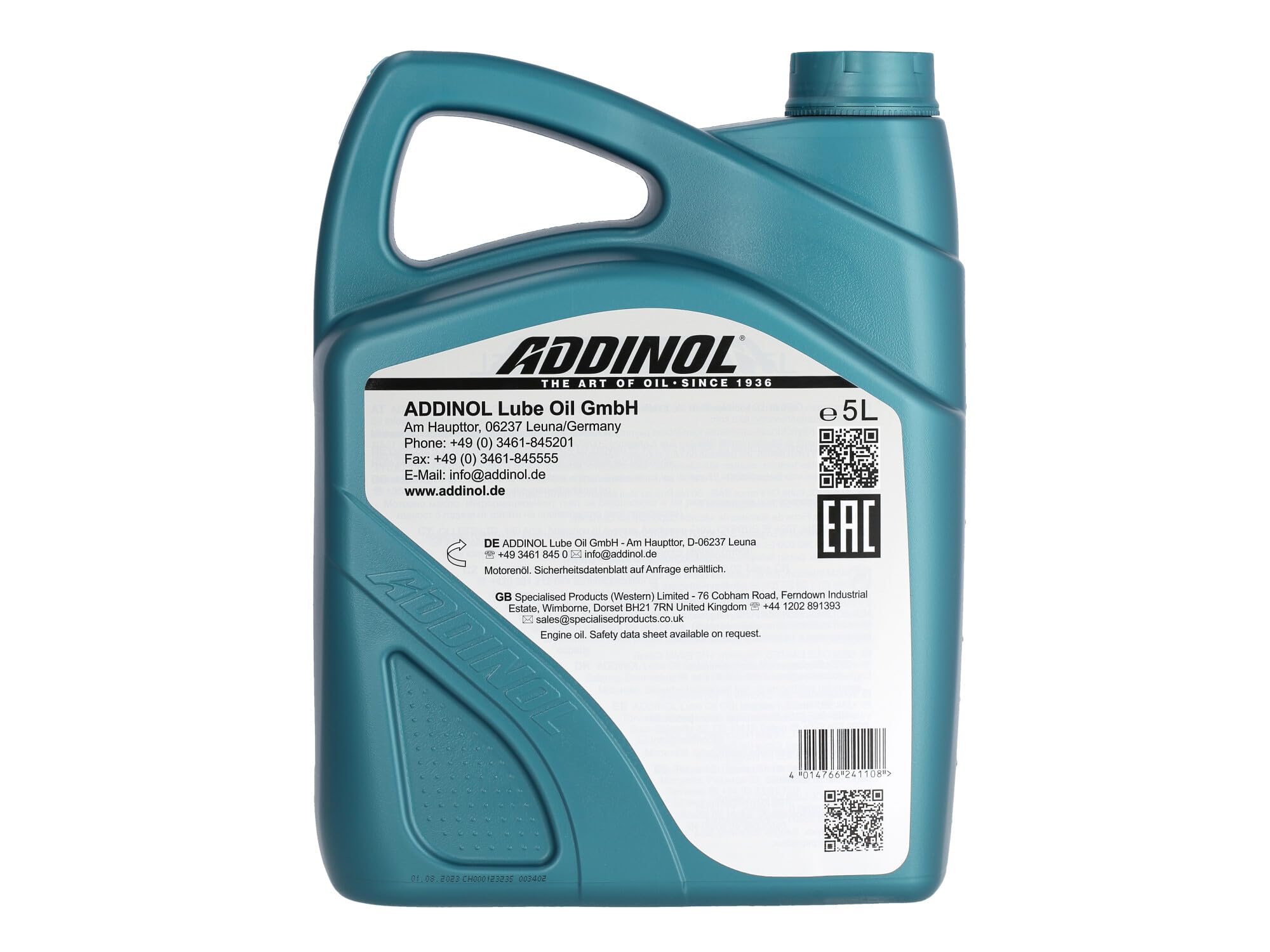 Aceite de Motor Giga Light MV 5W-30 LL C3, 5 l