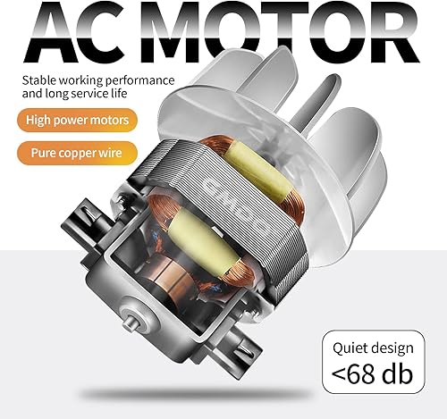 Miniatura 6 de GMDQ Secador de pelo profesional iónico 2000 de alto potente motor de CA de secado rápido secador de pelo grueso 4c con difusor de fijación peine y