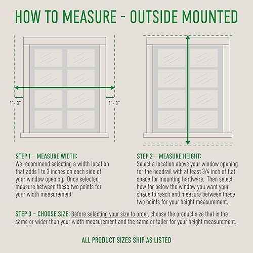 Miniatura 6 de CALYX INTERIORS Persiana de tela plisada, filtro de luz, inalámbrico, 22 pulgadas de ancho x 60 pulgadas de alto, gris