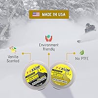 Vista 5 de ZUMWax RUB ON WAX Ski/Snowboard/NORDIC/Cross-Country Sample Pack – Cálido y de alta velocidad - 0.63 oz cada uno - Súper RÁPIDO!!! Respetuoso