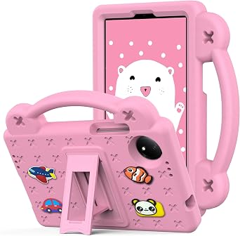 YRH Case for TCL Tab 8 NXTPAPER 5G Tablet 8.7 2025, for TCL Tab 8 Gen 2 2025, Kids EVA Tablet Cover with Kickstand Handle, Pink