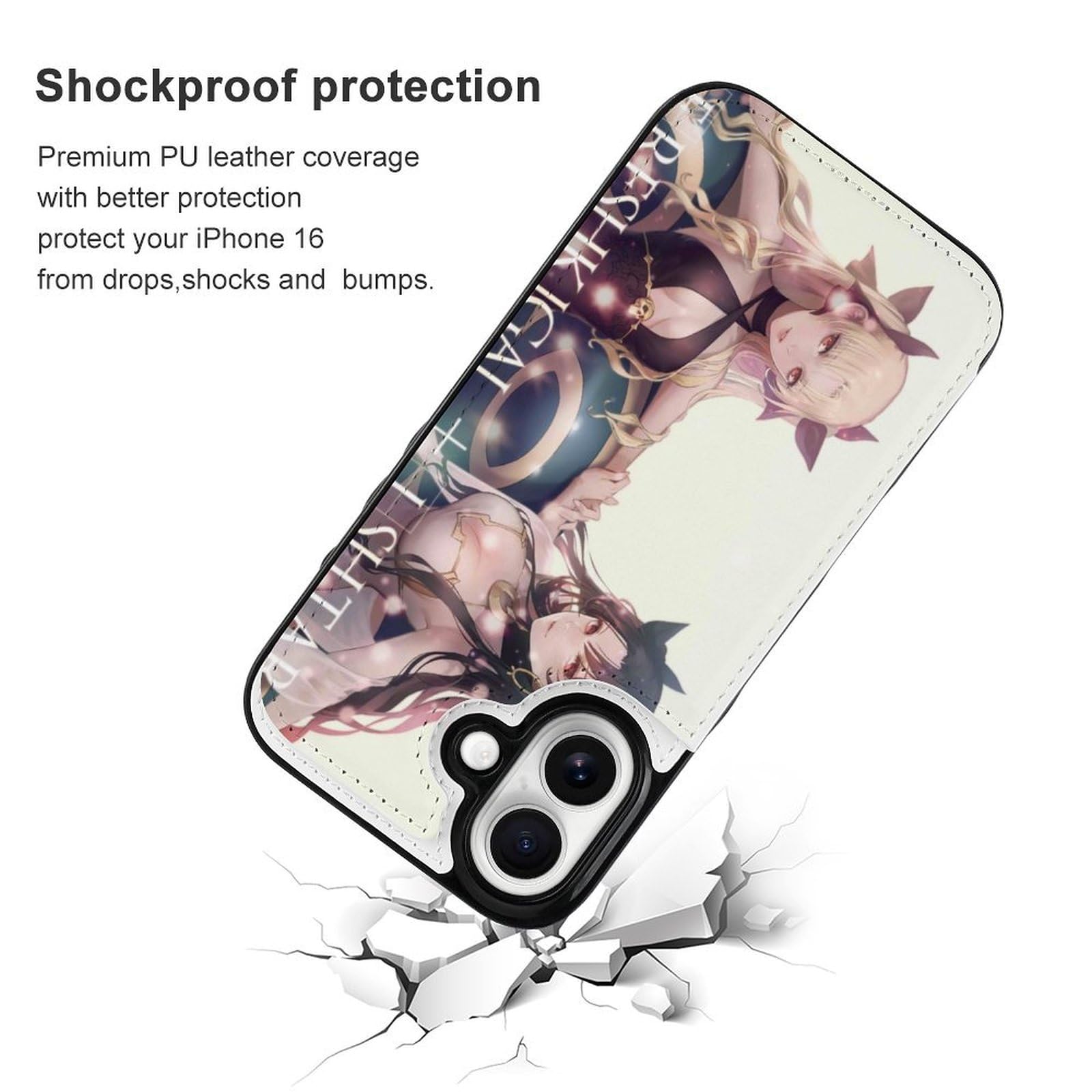 Amazon.co.jp: iPhone 16手帳型ケース Fategrand Order FGO ジャンヌ