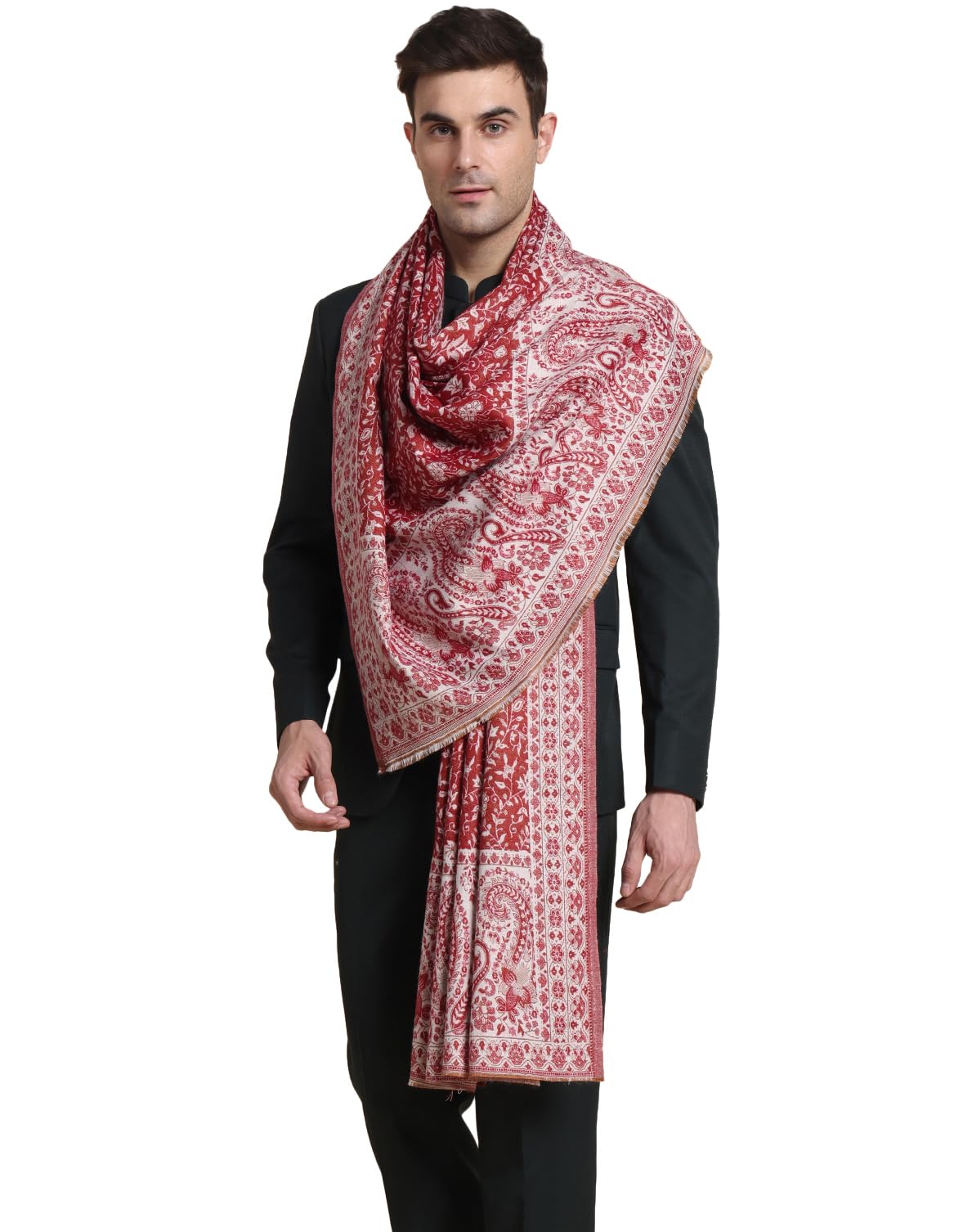 Men Pashmina Shawl-image-38