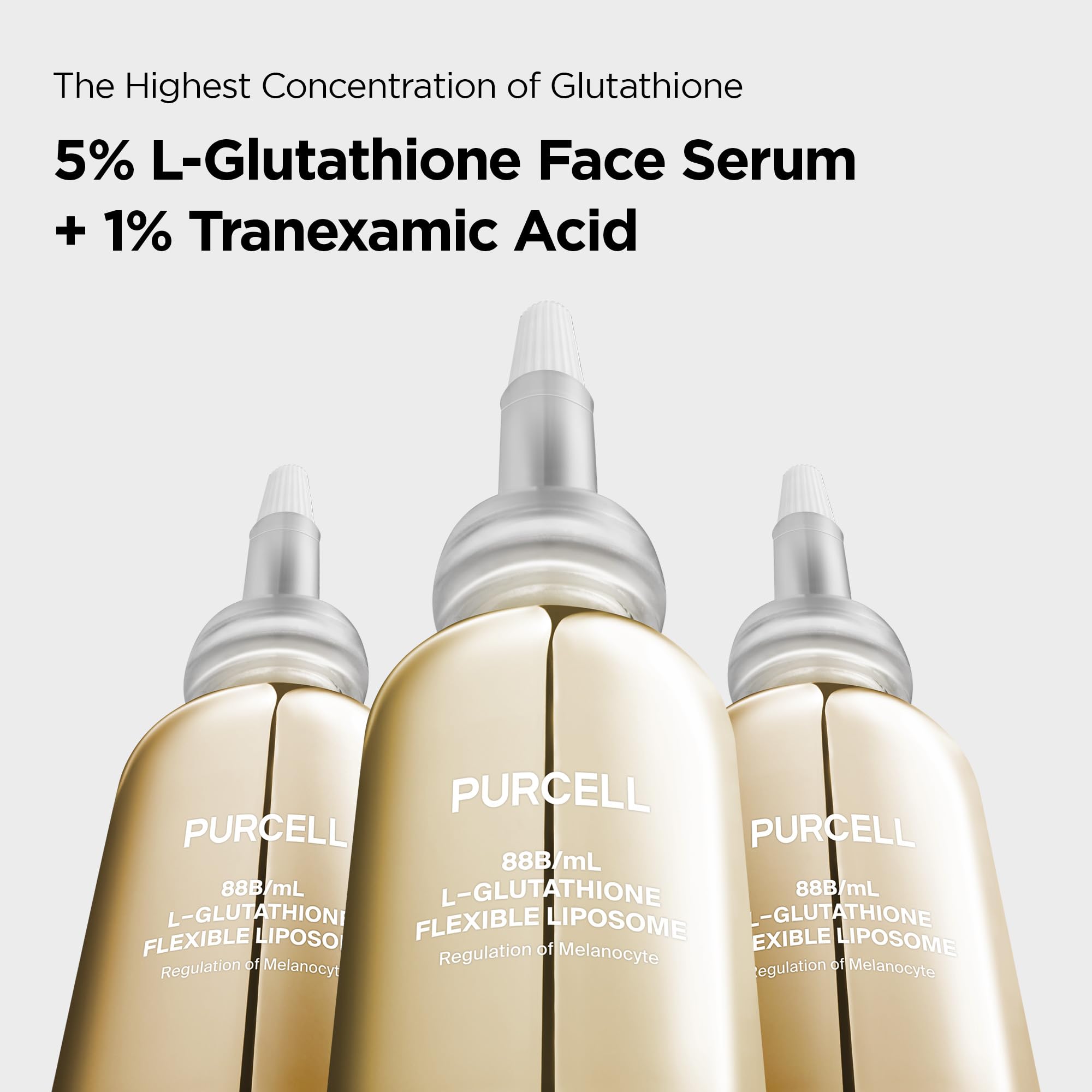 purcell glutathione serum Amazon.com: PURCELL Glutathione 5% Face Serum with 1% Niacinamide & 1%  Tranexamic Acid – Flexible Liposome Tone up Serum for Anti pigmentation &  Hydration (1.01 fl oz / 30 ml) : Beauty & Personal Care