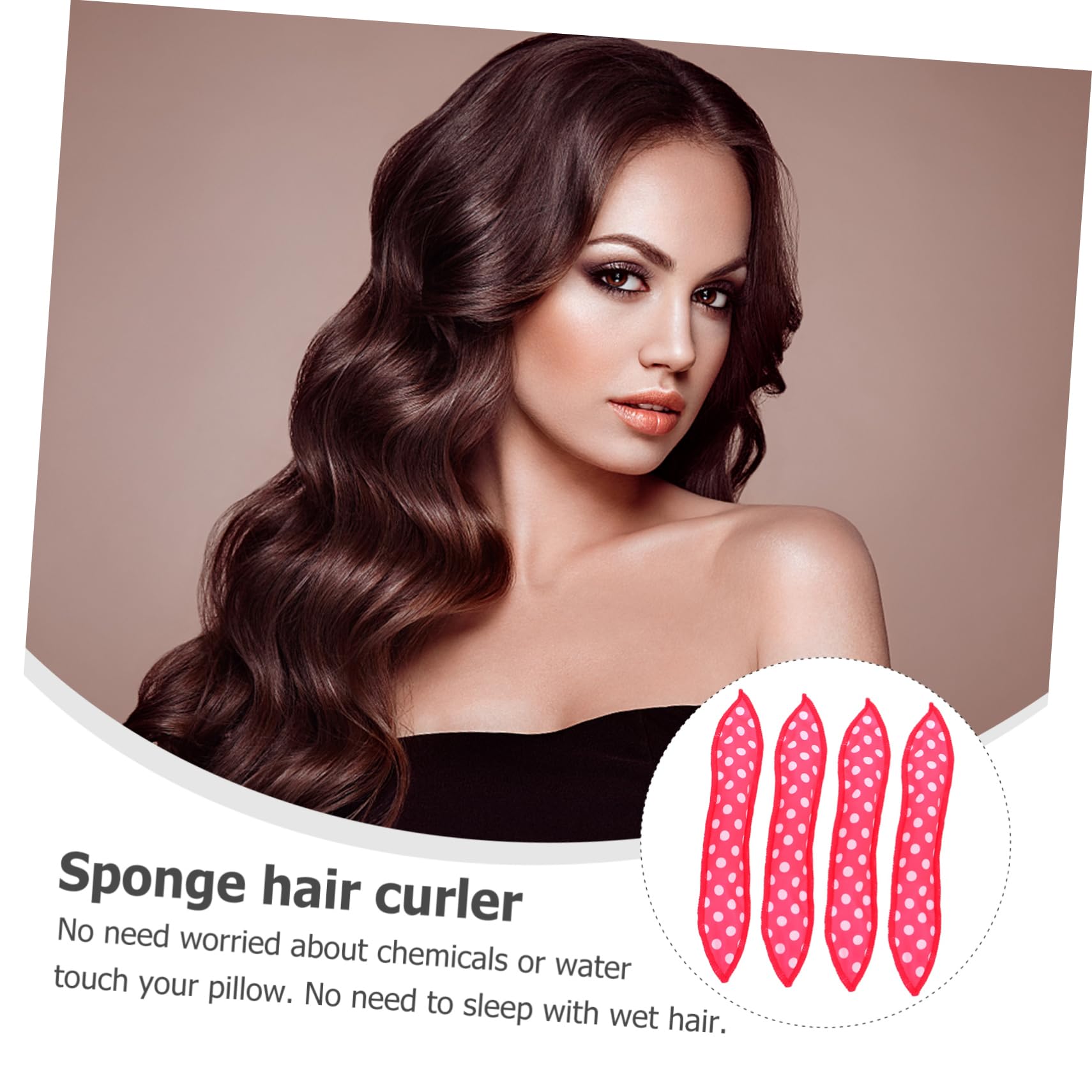 Beavorty 57stücke Teiliges Haarkurbel Schwamm Hitzefreie Lockenwickler Für Damen Und Mädchen Für Voluminöse Und Große Schlafen Für -frisuren