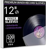 Vista 9 de Fundas interiores para discos de vinilo, 30 fundas interiores de vinilo LP antiestáticas de 12 pulgadas, fundas protectoras de vinilo de plástico