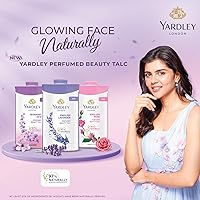 Vista 3 de Talco desodorante perfumado Yardley London con lavanda inglesa, polvo de talco 100gm, 3.5 onzas