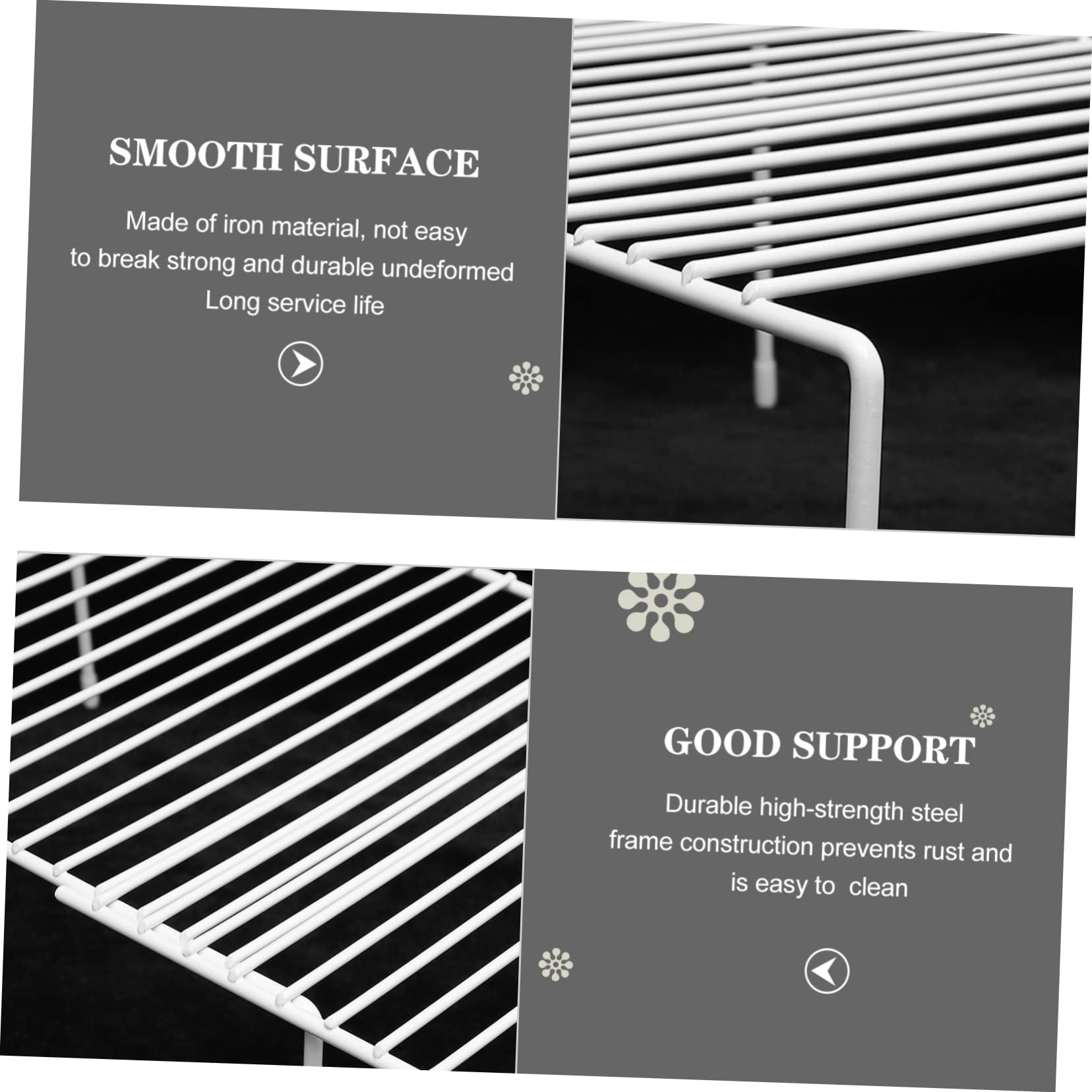 TOPPERFUN Estante Para Almacenar Condimentos Especieros Expandible Estante De Almacenamiento De Cocina Resistente Para Tarros De Condimentos Organizador De Botellas De Especias Para Suminist