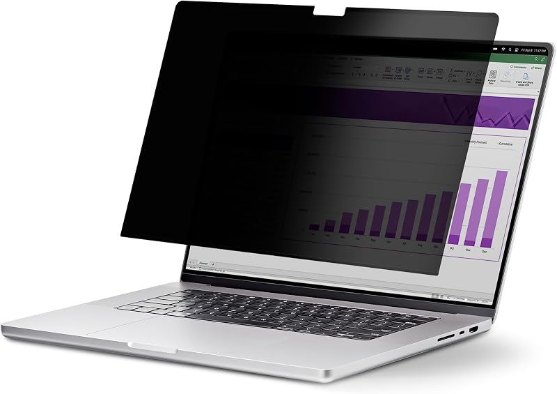 StarTech 14in MacBook Pro Magnetic Privacy Screen, Glossy Sides, Laptop | Reversible Anti-Glare Matte, MacBook M1 M2 M3 M4 M5 Compatible, Privacy Filter, +/-30 Deg. View