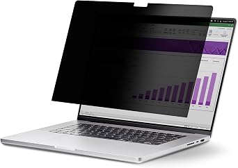 142MM-PRIVACY-SCREEN Privacy Filter for 14-inch MacBook Pro 2021 2023 / 308x202mm / 60 Degree Viewing Angle, Glossy & Matte Double-Sided, Blue Light Cut, Laptop PC Display Screen
