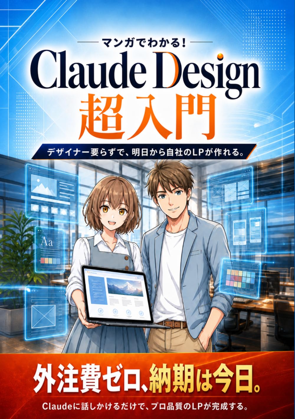 マンガでわかる！Claude Design 超入門: デザイナー要らずで、明日から自社のLPが作れる。 (Claude Code シリーズ)