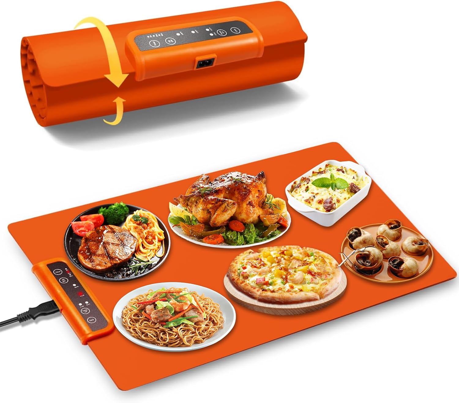 Preshwous Food Warming Mats for Countertop, Full Surface