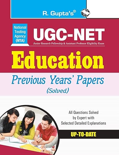 NTA-UGC-NET/JRF: Education (Paper I &amp; Paper II) Previous Years' Papers (Solved)