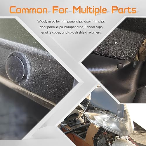 Vista 54 de OTUAYAUTO - Clips de repuesto para Honda, Acura Clips de retención de parachoques