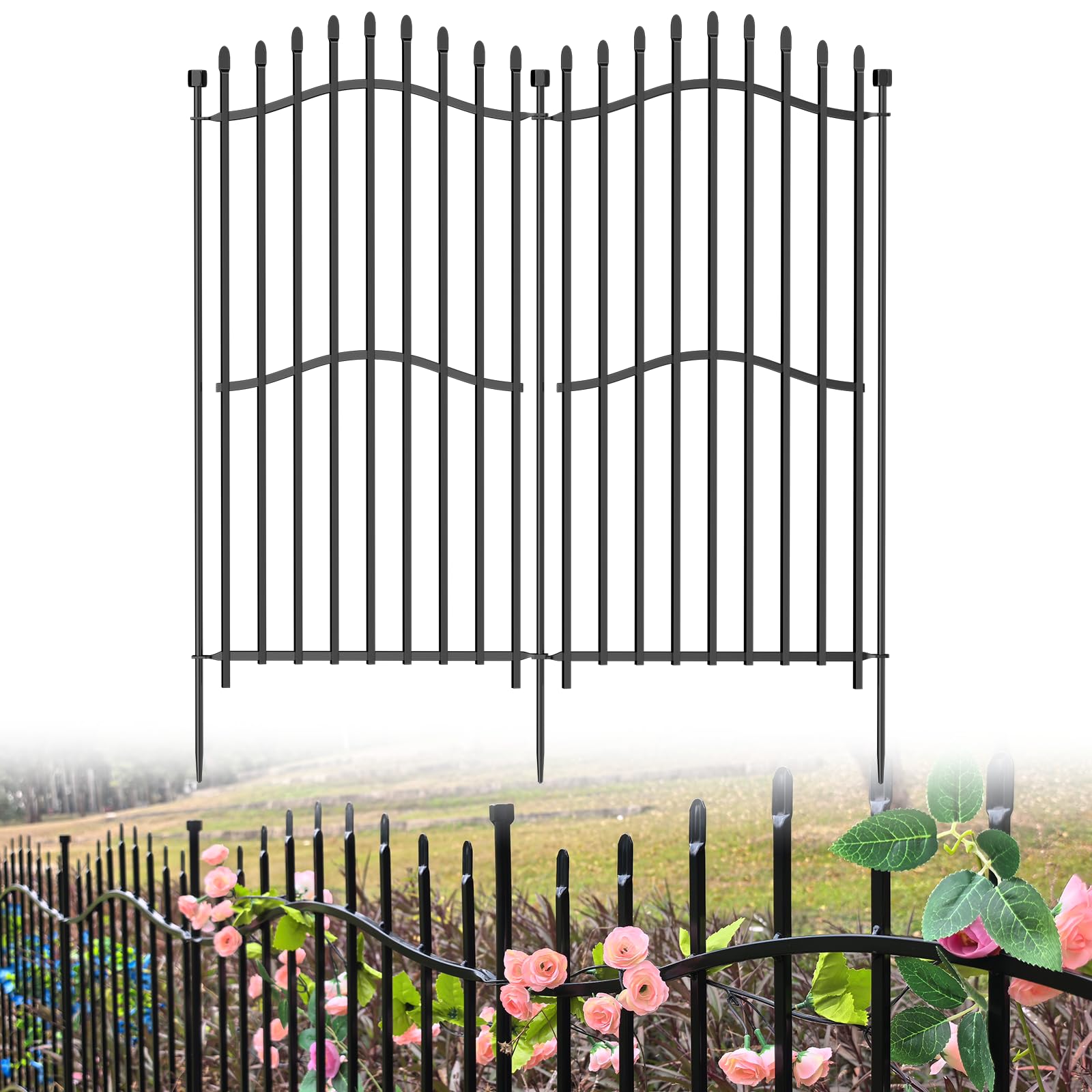 Photo 1 of Bilibompa No-Dig Garden Fence - 48" H x 18' L