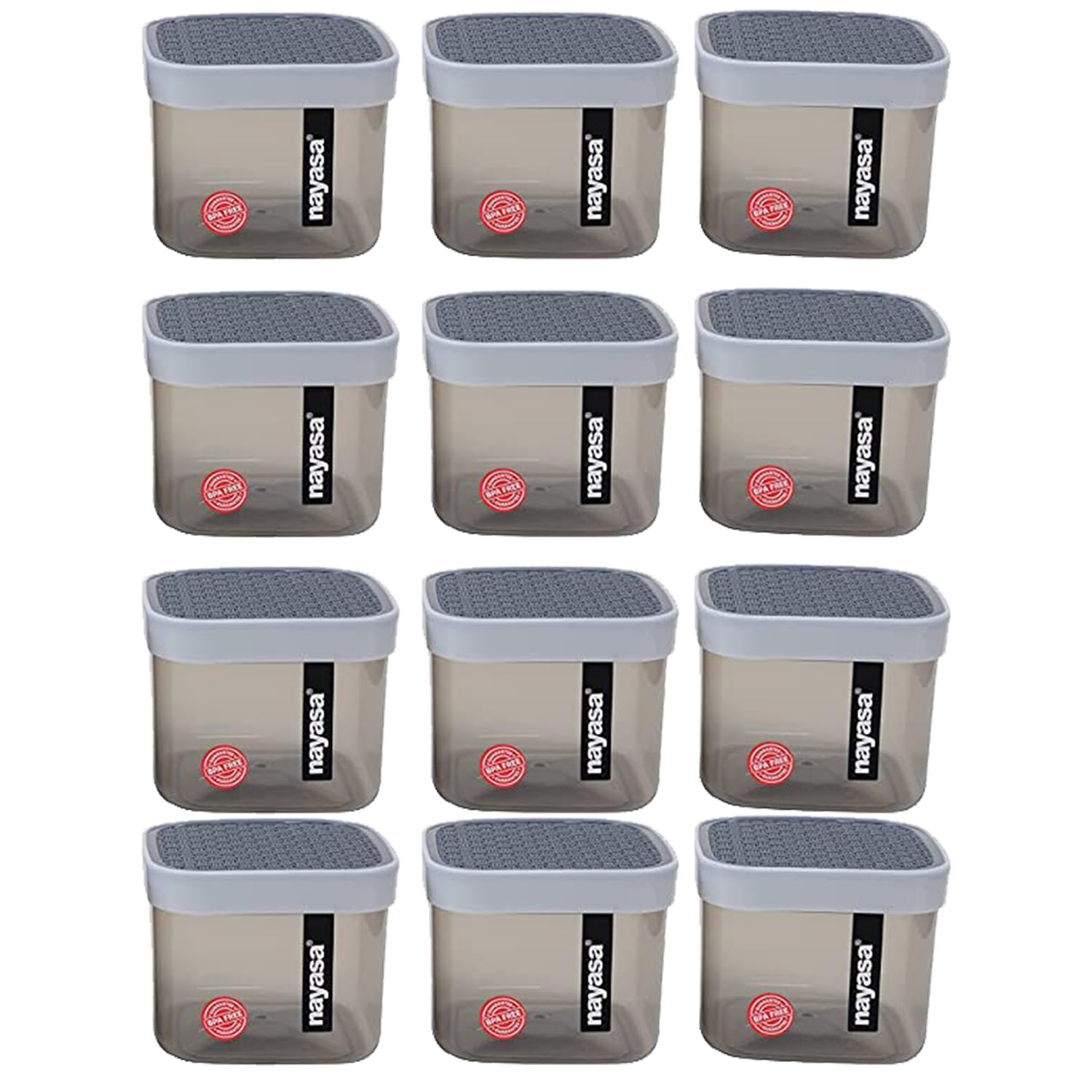 Nayasa Fusion Container 750 ML, Pack Of 12, Grey (B07HFH3MQB) Amazon Price History, Amazon Price Tracker