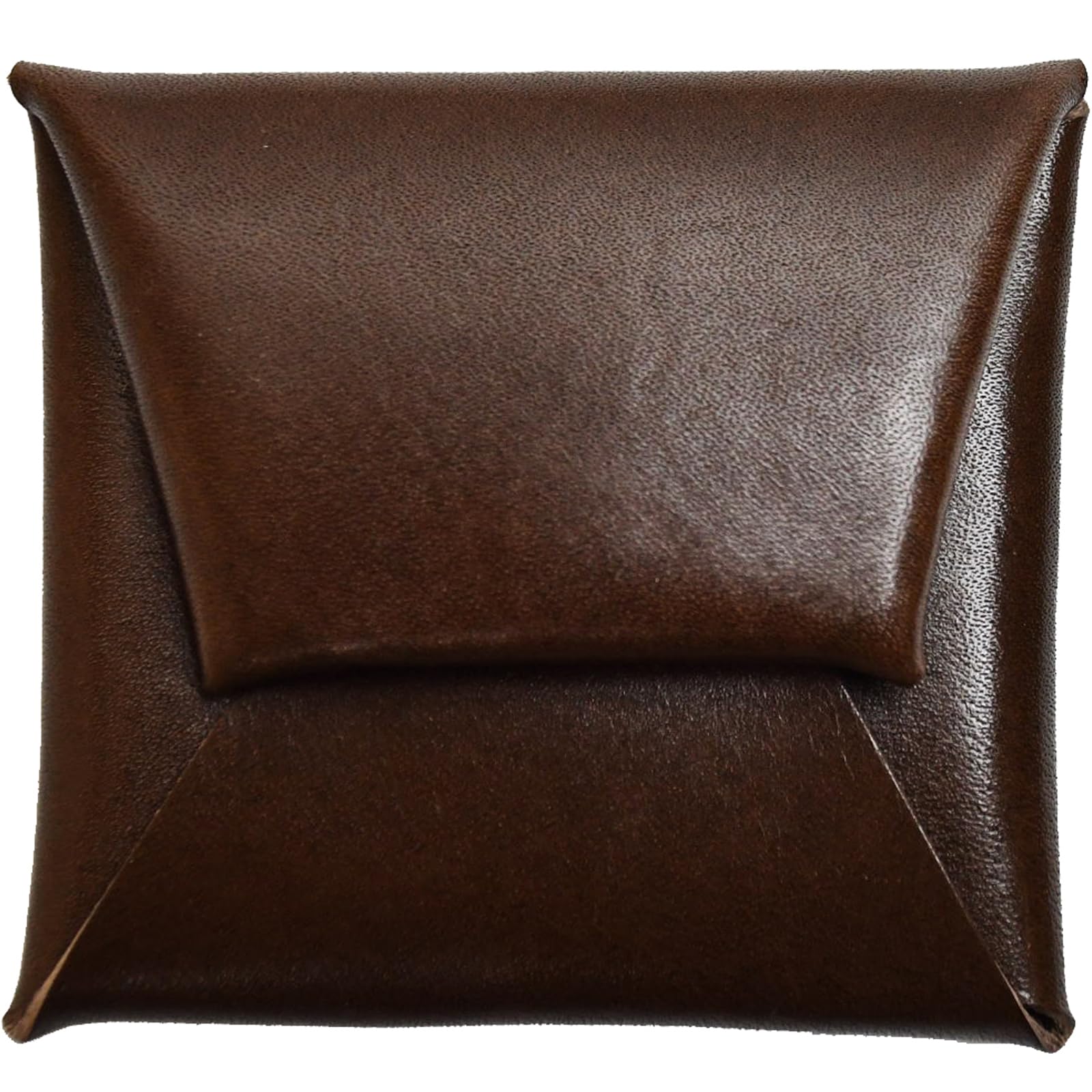 atelierCODEL Tochigi Leather Coin Case Dark Brown Made in Japan Gift Box