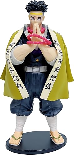 Miniatura 1 de Demon Hunter Slayer Kimetsu no Yaiba Tanjiro Kamado Zenitsu Agatsuma Kyojuro Rengoku - Figura de acción de PVC de pie, colección de modelos de