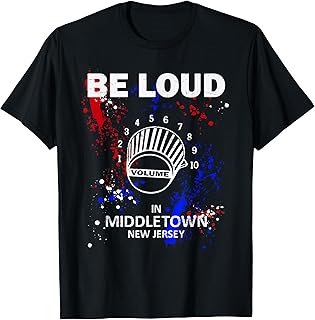 Middletown NJ Township Merch Lifestyle Community T-Shirt