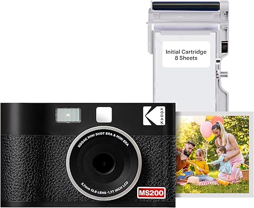 Kodak Cam Mini Shot 2 ERA Negro 2.1x3.4