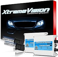 Vista 15 de XtremeVision H7 - Paquete de bombillas de xenón de CA 6K 35W - Balasto de CA delgado - 6000K azul claro - 1 par