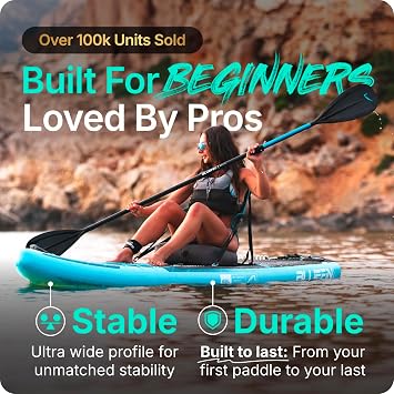 Bluefin Cruise 10'8 Inflatable Paddle Board | Premium SUP Package & Accessories | Non-Slip Deckpad & Lightweight | 6' Thick All-Round SUP Paddleboard | Perfect stand up board for Adults & Youth