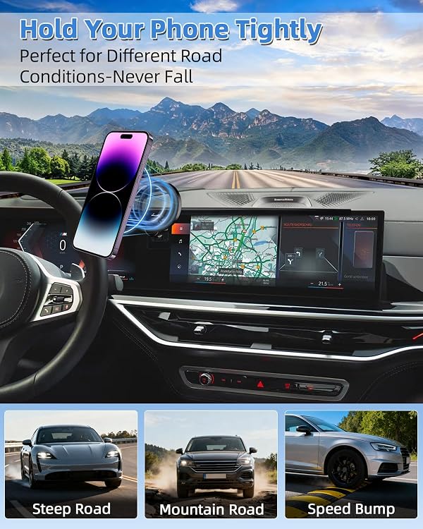 PZK Car Phone Mount for BMW X5 X6 2024-2026 & BMW X7 2023-2026 Accessories by PZK - Used condition - Image 9