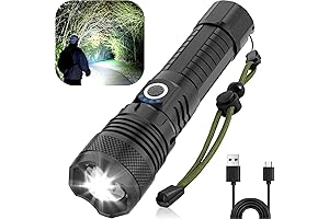 Tactical Flashlight, 10000 Lumens Super Bright Flashlight